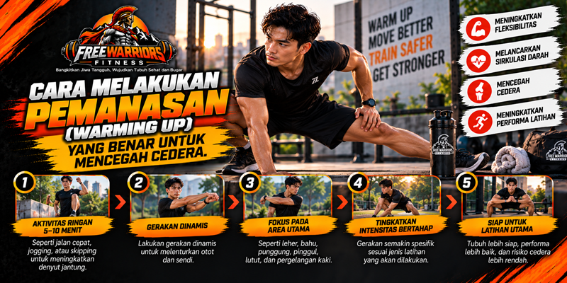 Cara Melakukan Pemanasan (Warming Up) yang Benar untuk Mencegah Cedera