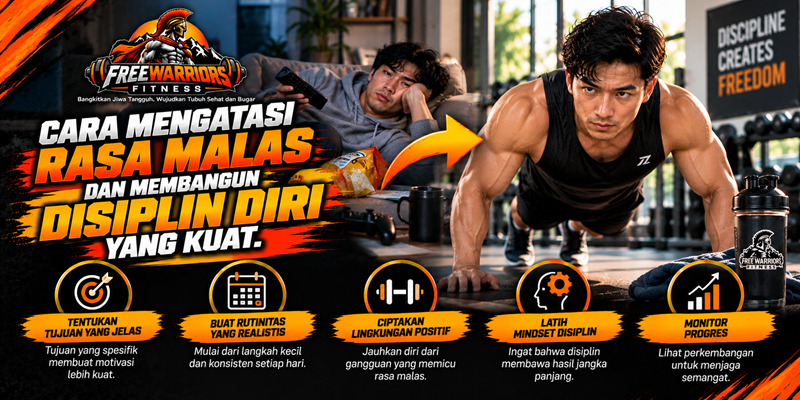 Cara Mengatasi Rasa Malas dan Membangun Disiplin Diri yang Kuat