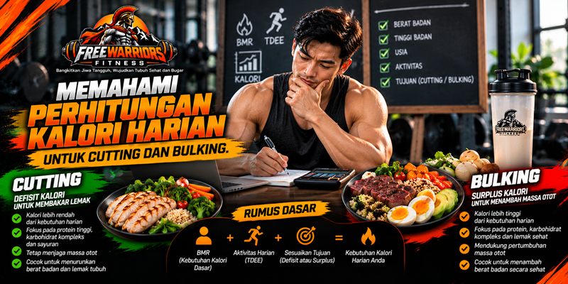 Memahami Perhitungan Kalori Harian untuk Cutting dan Bulking