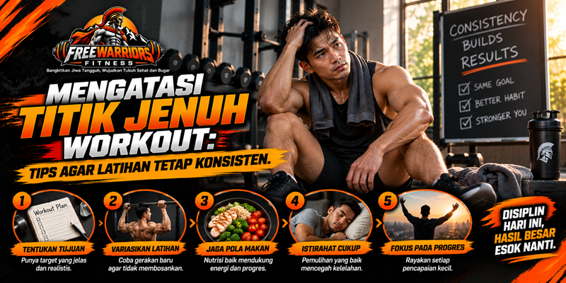 Mengatasi Titik Jenuh Workout: Tips agar Latihan Tetap Konsisten