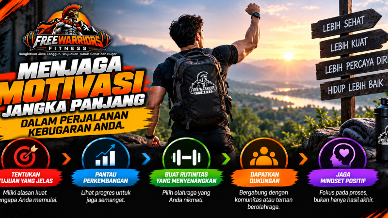 Menjaga Motivasi Jangka Panjang dalam Perjalanan Kebugaran Anda